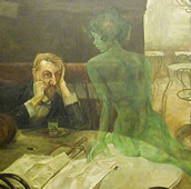 Absinthe Drinker