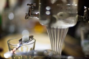 Absinthe Bubble Glass With Reservoir - Handmade Ritual Glass For Louche Effect | Borosilicate Glass